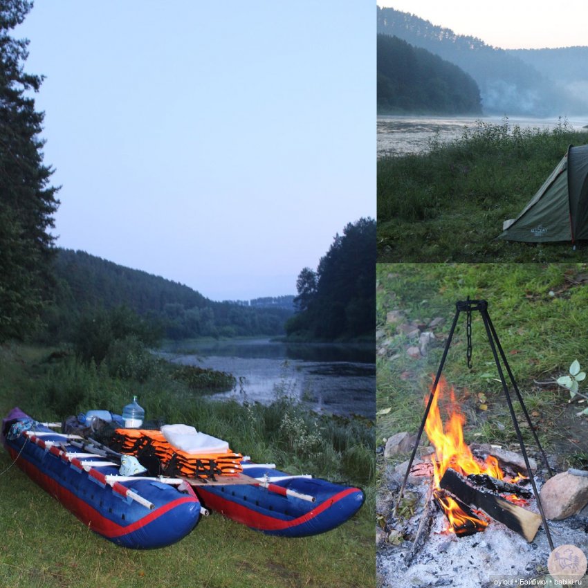 (66) Ты неси меня, река. Ай / День 1-й, вечер. Притёсы и Водопады