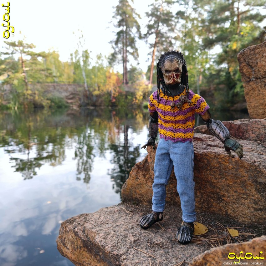 (72) Хище-штаны свободного покроя | Бэйбики (72) Хище-штаны свободного покроя (фото 2)