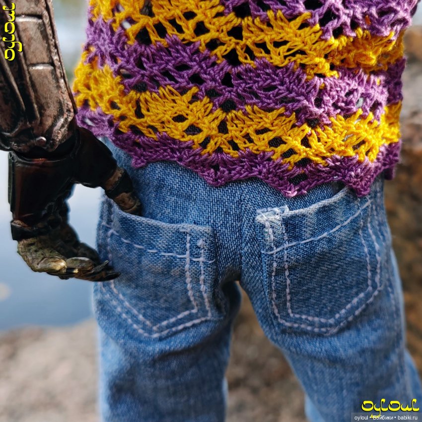 (72) Хище-штаны свободного покроя | Бэйбики (72) Хище-штаны свободного покроя (фото 10)