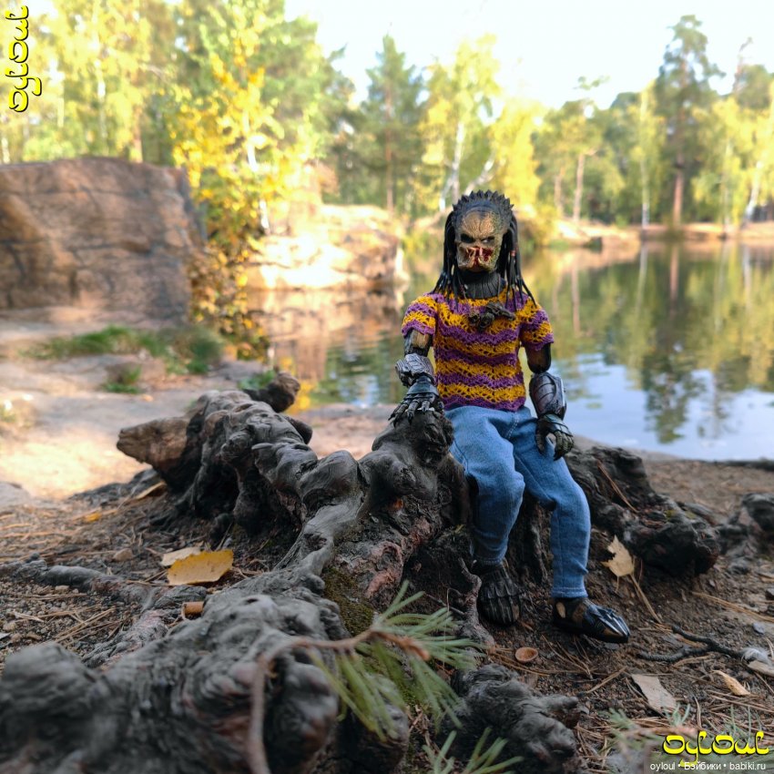 (72) Хище-штаны свободного покроя | Бэйбики (72) Хище-штаны свободного покроя (фото 5)