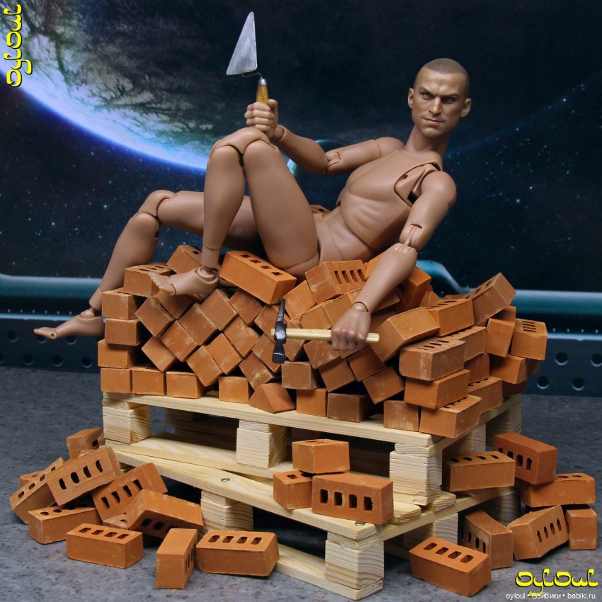 (41) Инструменты каменщика 1:6