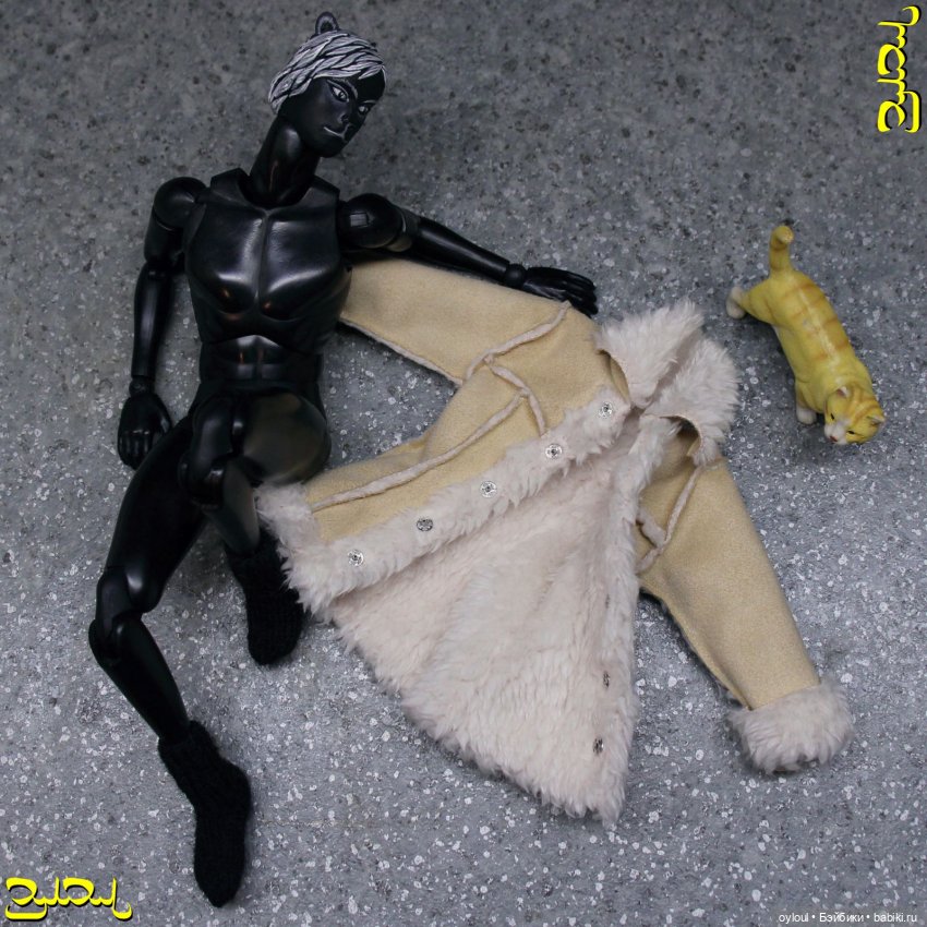 [12] Реинкарнация дублёнки / Выкройка (фото 10)