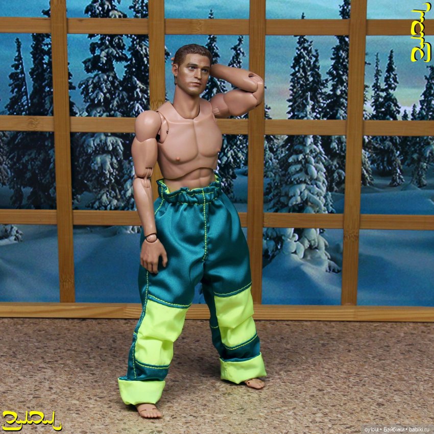 [32] Сноубордический костюм 1:6 / Выкройки (фото 5)