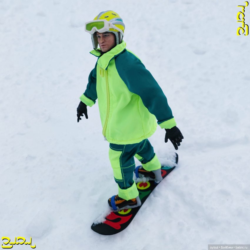 [32] Сноубордический костюм 1:6 / Выкройки (фото 3)