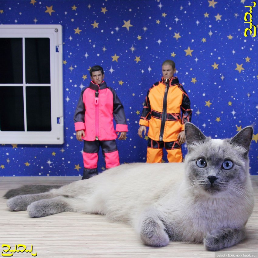 [23] Горнолыжный костюм 1:6 / Выкройки