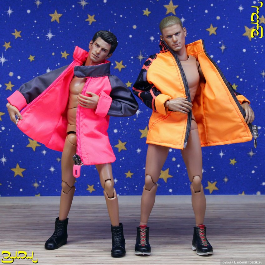 [23] Горнолыжный костюм 1:6 / Выкройки