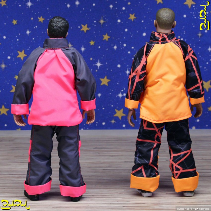 [23] Горнолыжный костюм 1:6 / Выкройки (фото 3)