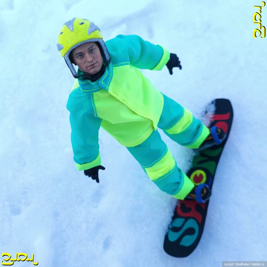 [32] Сноубордический костюм 1:6 / Выкройки (фото 9)
