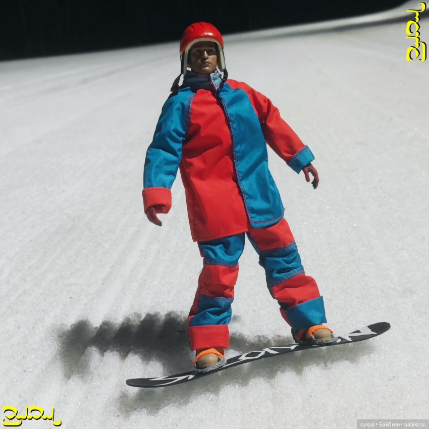 [32] Сноубордический костюм 1:6 / Выкройки (фото 10)