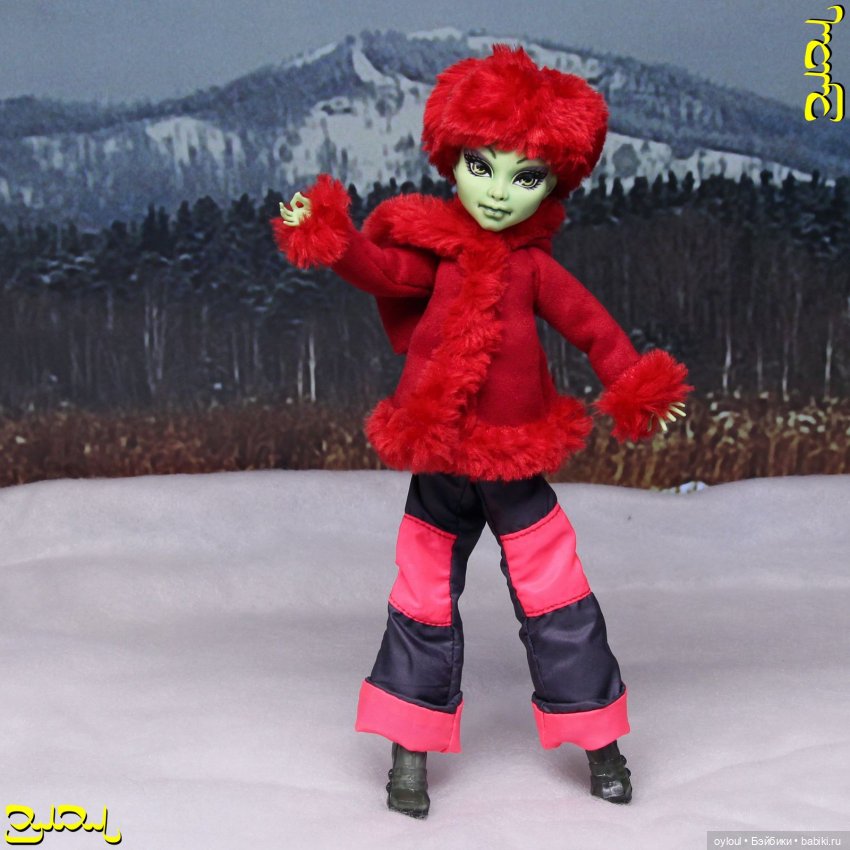 [30] Ушанки 1:6 / Выкройка