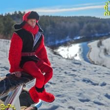 [31] Бархатные тяги, ушанка, жилет и ремень / Выкройка!