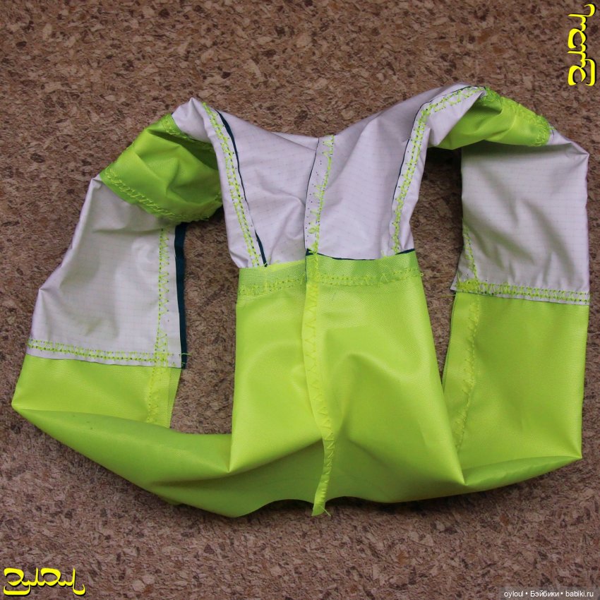 [32] Сноубордический костюм 1:6 / Выкройки