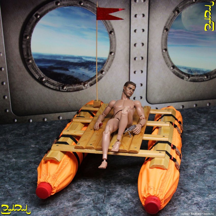 [59] Катамаран в сборе и на воде