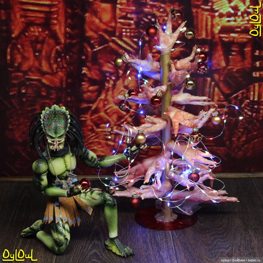 {11} Последняя ёлка 2024 — Кукольная миниатюра своими руками: еда (фото 7)