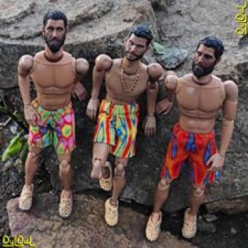 {63} Пляжные шорты 1:6