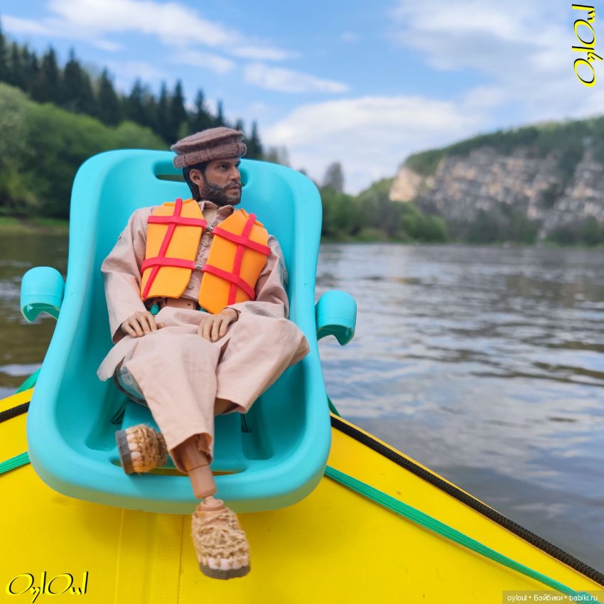 ˂51˃ Безымянные скалы реки Ай