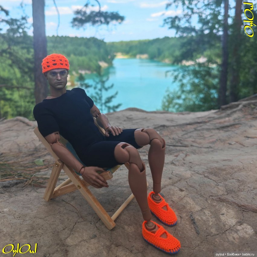 ˂56˃ Оранжэвовое — Одежда и обувь для кукол своими руками: фото (фото 8)