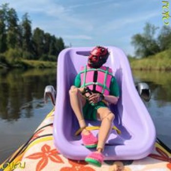 ˂116˃ Скалы, бобёр и косуля