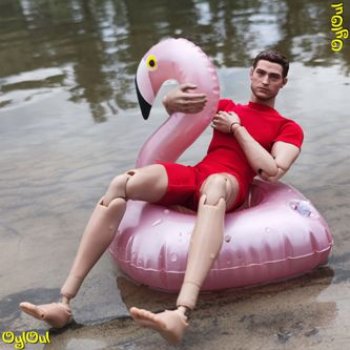 ⌠ 73 ⌡ Розовый фламинго