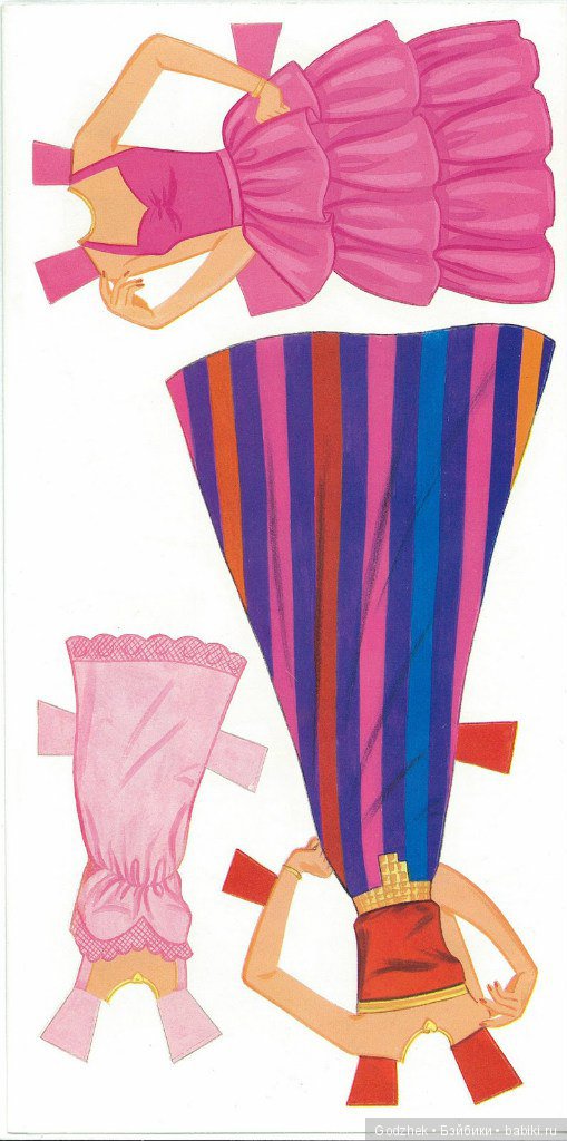 Бумажные куклы Барби — Бумажные куклы с одеждой для вырезания: шаблоны