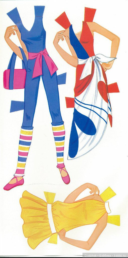 Бумажные куклы Барби — Бумажные куклы с одеждой для вырезания: шаблоны