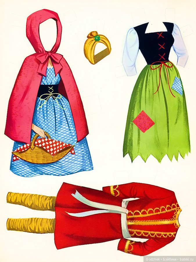 Бумажные куклы Барби — Бумажные куклы с одеждой для вырезания: шаблоны