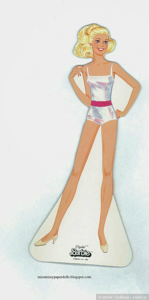 Бумажные куклы Барби — Бумажные куклы с одеждой для вырезания: шаблоны