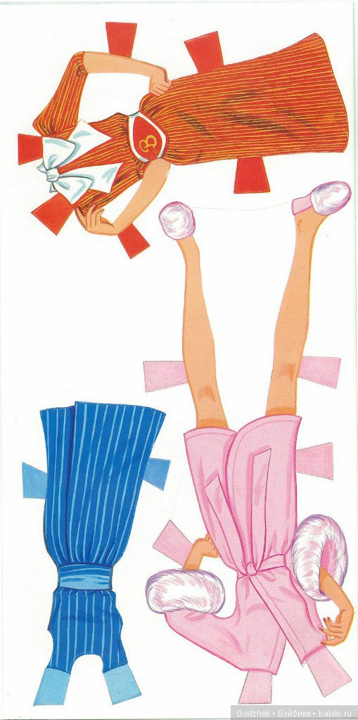 Бумажные куклы Барби — Бумажные куклы с одеждой для вырезания: шаблоны