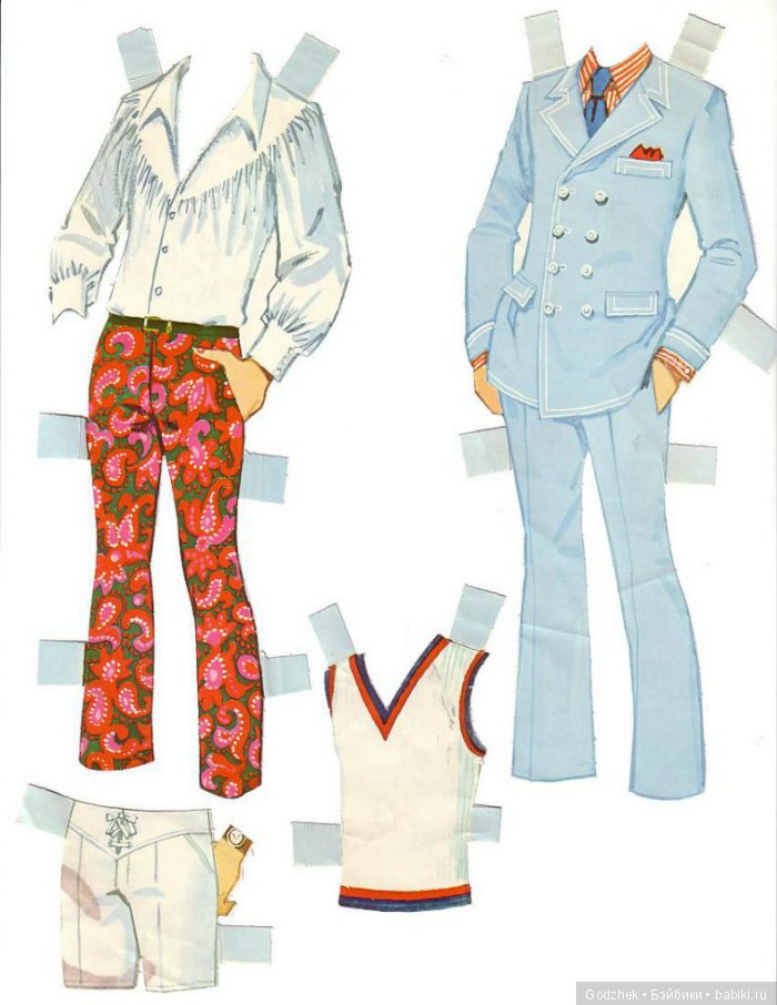 Бумажные куклы Барби — Бумажные куклы с одеждой для вырезания: шаблоны