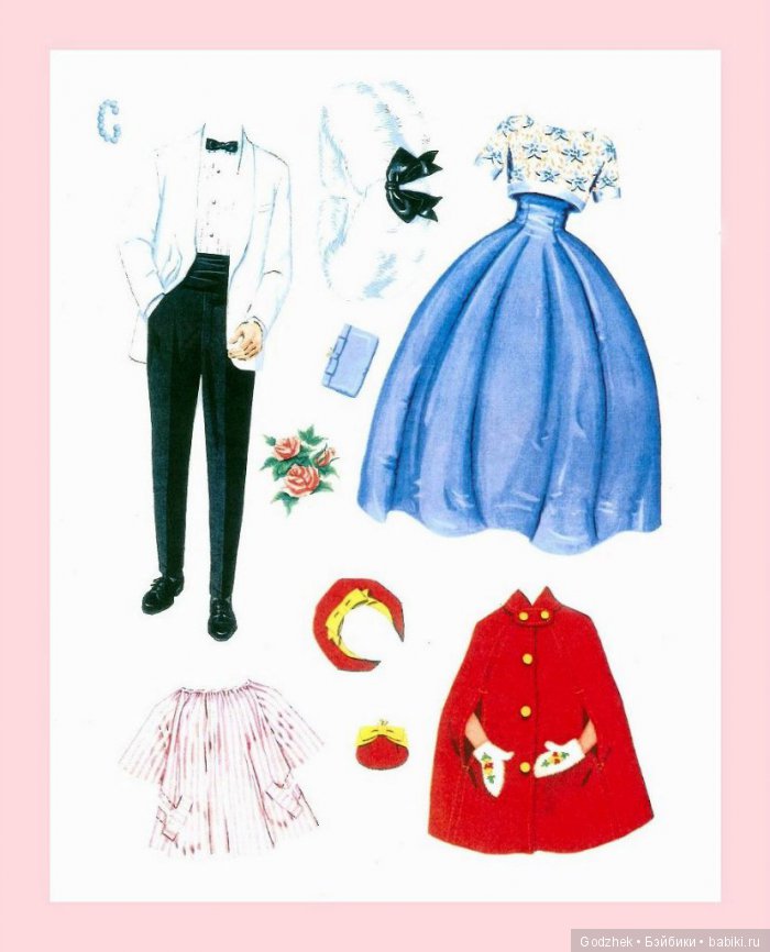 Бумажные куклы Барби — Бумажные куклы с одеждой для вырезания: шаблоны