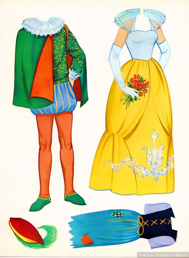 Бумажные куклы Барби — Бумажные куклы с одеждой для вырезания: шаблоны