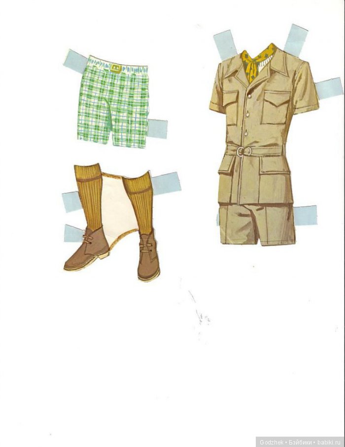 Бумажные куклы Барби — Бумажные куклы с одеждой для вырезания: шаблоны