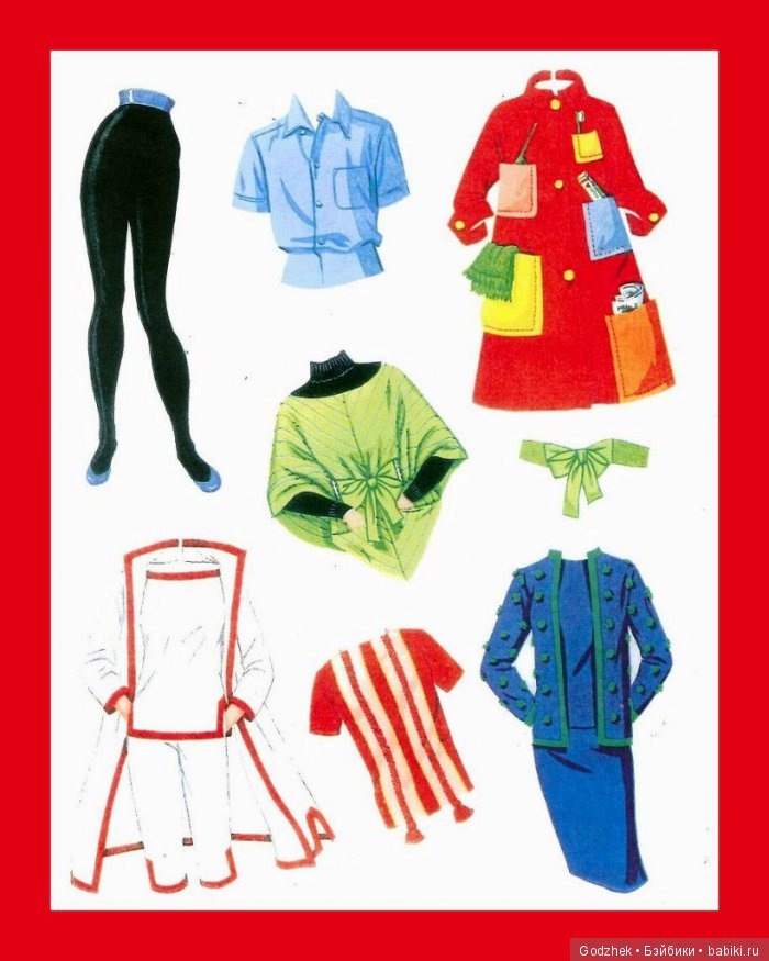 Бумажные куклы Барби — Бумажные куклы с одеждой для вырезания: шаблоны