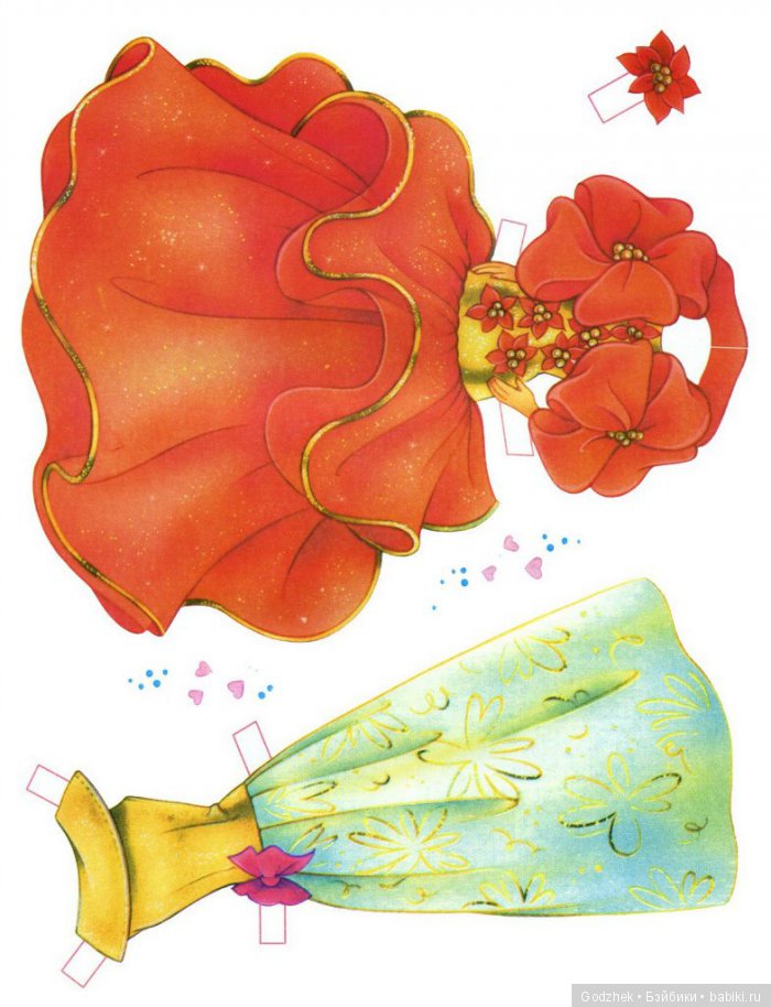 Бумажные куклы Барби — Бумажные куклы с одеждой для вырезания: шаблоны
