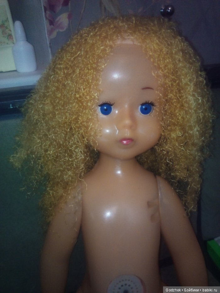 Долгожданная кукла Нина — Перепрошивка волос и восстановление париков: МК (фото 3)