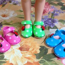 Как я делала туфельки для Паолочек  Мастер-класс от Юлии Симбирцевой