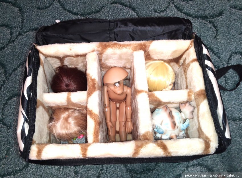 Про переноски для бжд — Хранение кукол и материалов: организация рабочего места