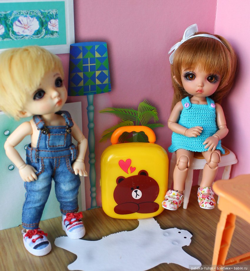 Чемоданное настроение | Бэйбики Чемоданное настроение — Куклы Fairyland (ФэйриЛэнд): BJD (БЖД) (фото 5)