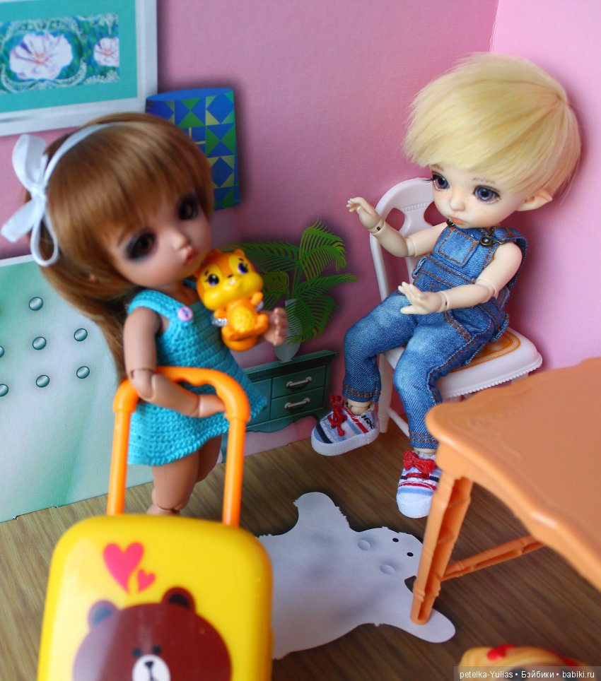 Чемоданное настроение | Бэйбики Чемоданное настроение — Куклы Fairyland (ФэйриЛэнд): BJD (БЖД) (фото 4)