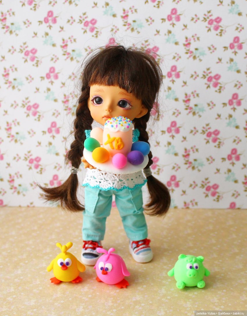 С Пасхой | Бэйбики С Пасхой — Куклы Latidoll (Лати): BJD (БЖД) (фото 2)