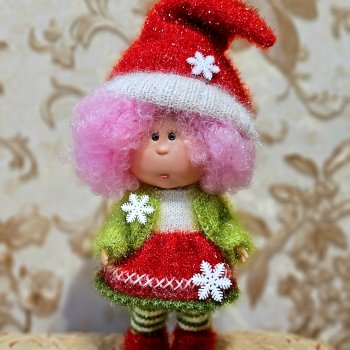 Вот это наш размерчик! Гномик little Mia 23 см