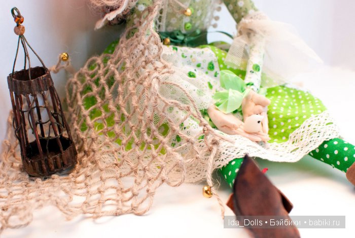 Авторская кукла Пегги Птицеловка (фото 2)