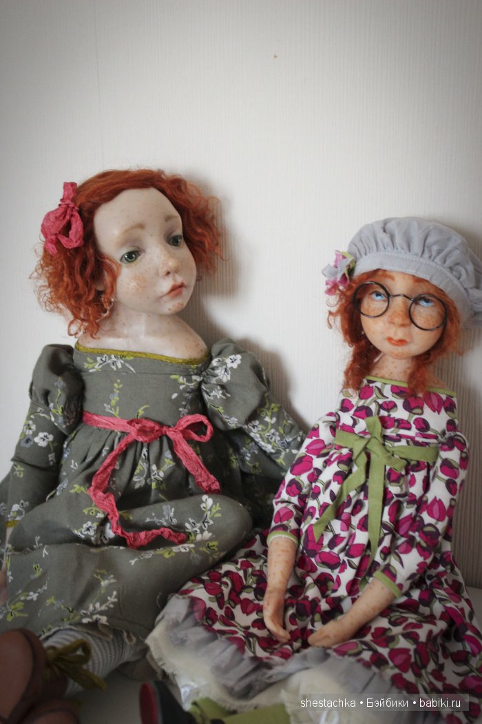 Саша, Александра, Шурочка. Авторская кукла (фото 7)