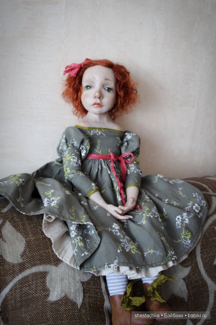 Саша, Александра, Шурочка. Авторская кукла (фото 4)
