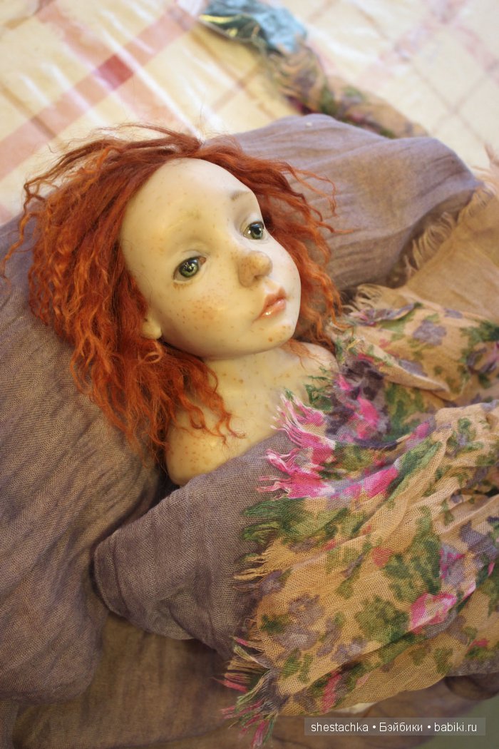 Саша, Александра, Шурочка. Авторская кукла (фото 3)