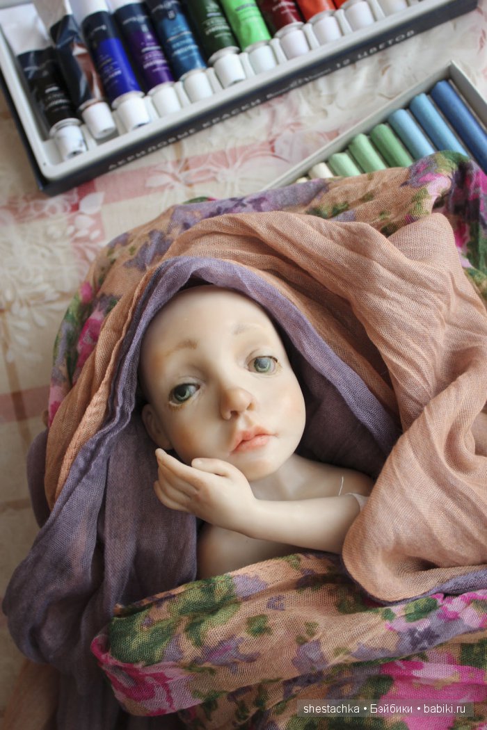 Саша, Александра, Шурочка. Авторская кукла (фото 2)