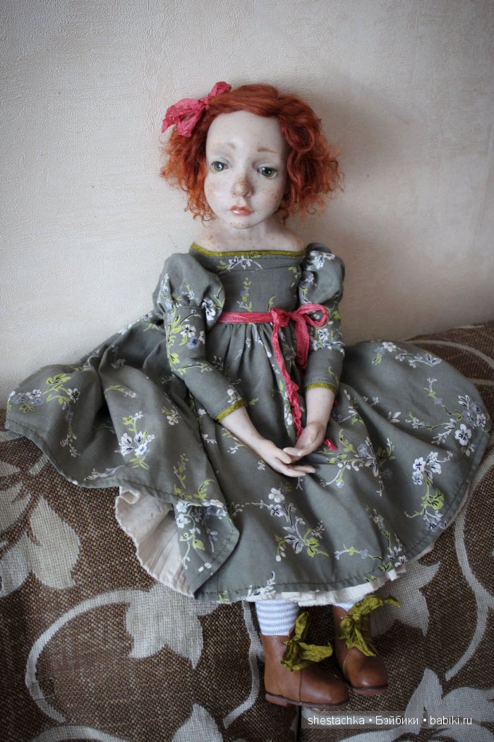 Саша, Александра, Шурочка. Авторская кукла (фото 5)