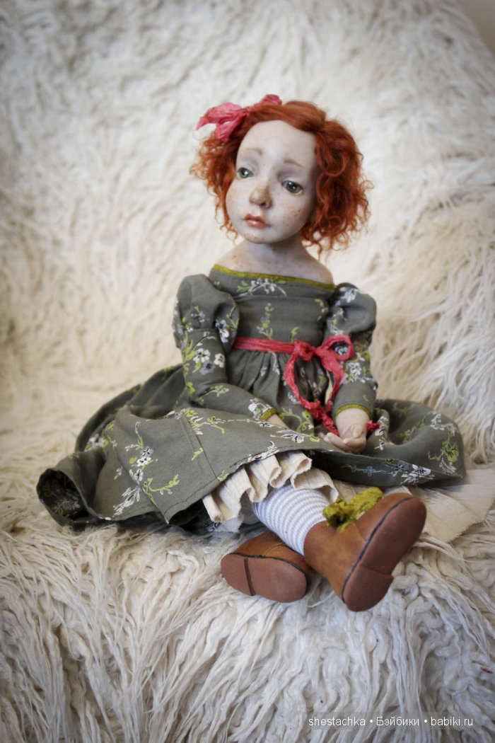 Саша, Александра, Шурочка. Авторская кукла (фото 10)