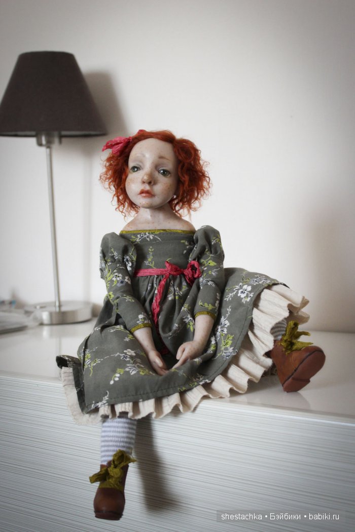Саша, Александра, Шурочка. Авторская кукла (фото 8)