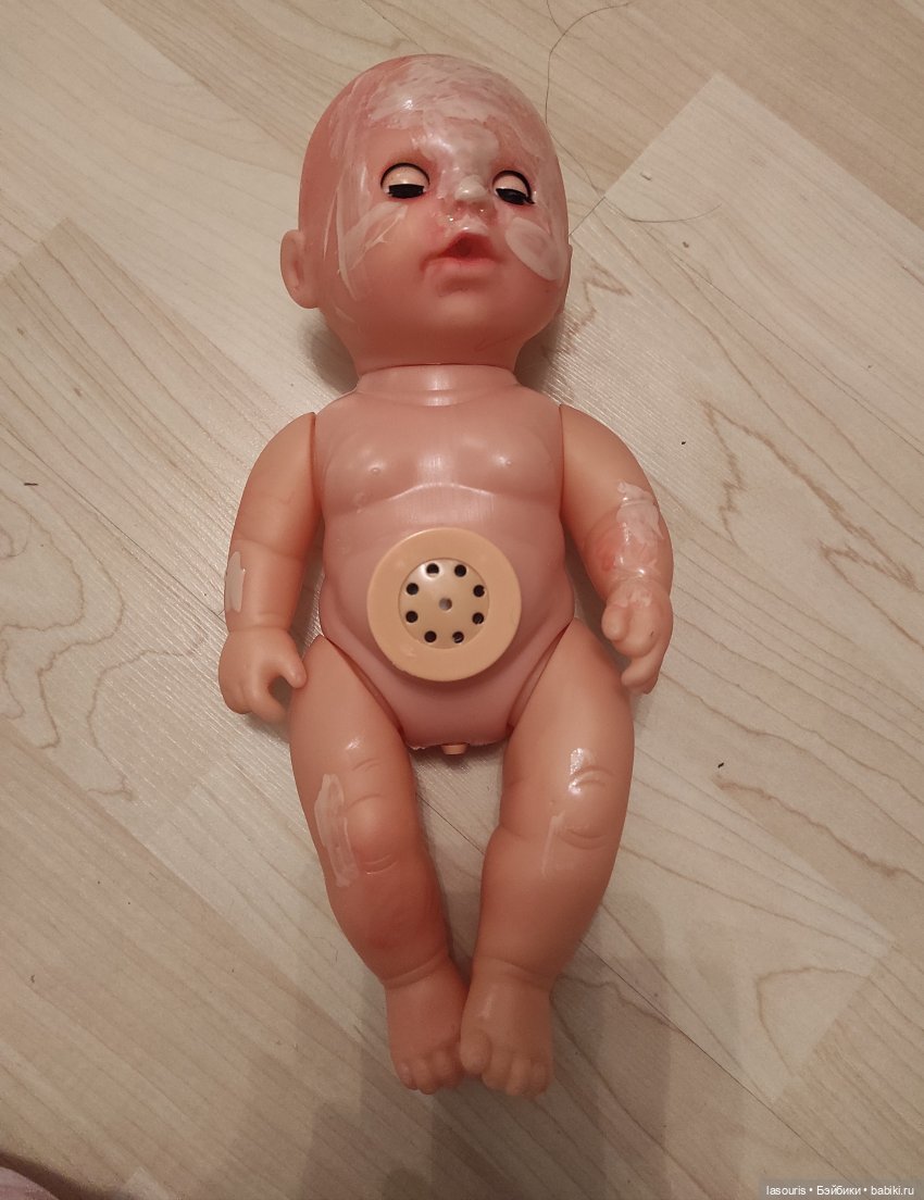 Реставрация пупса — Реставрация и преображение кукол: ремонт